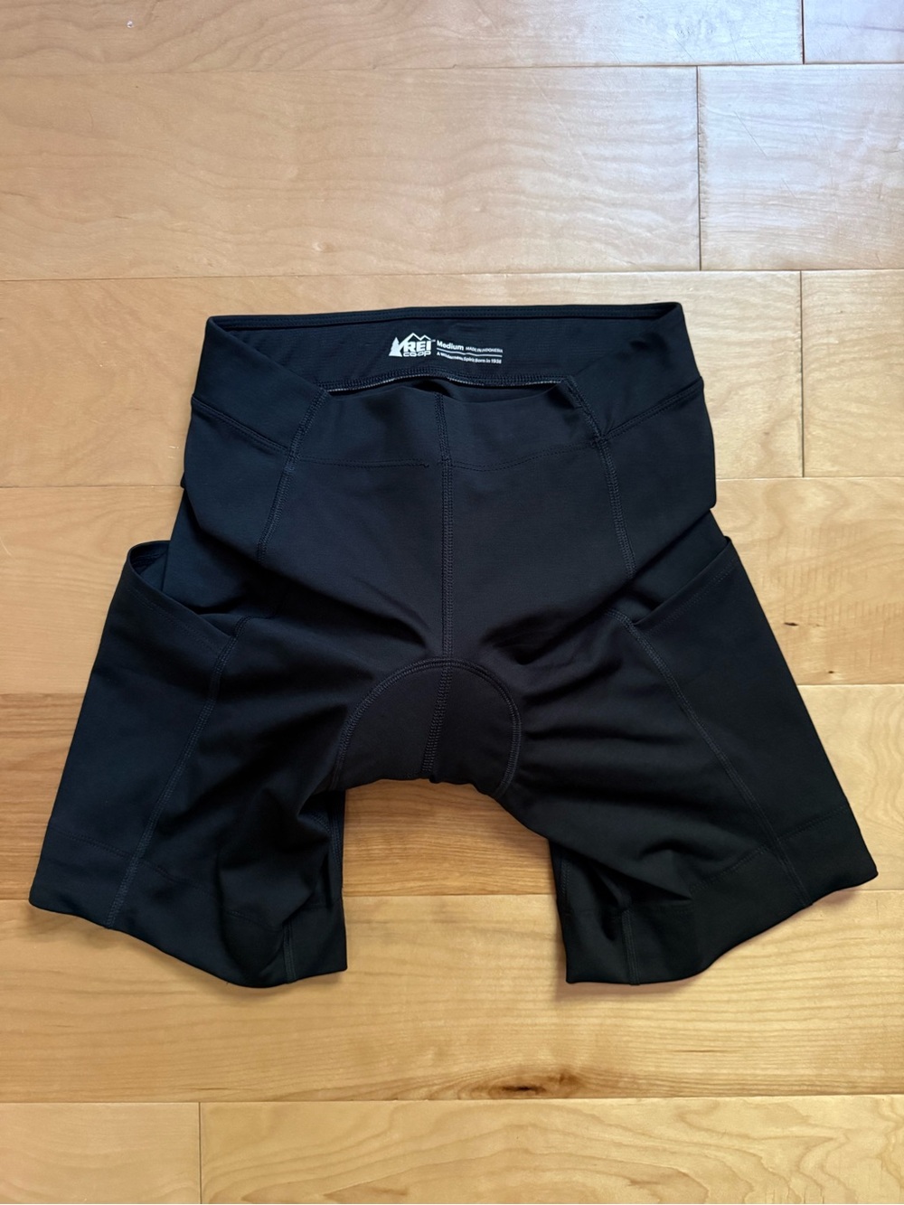 REI women’s padded cycling shorts